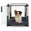 Cage de voyage pliante pour chiens et chiots